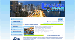 Desktop Screenshot of limpiezapanama.com